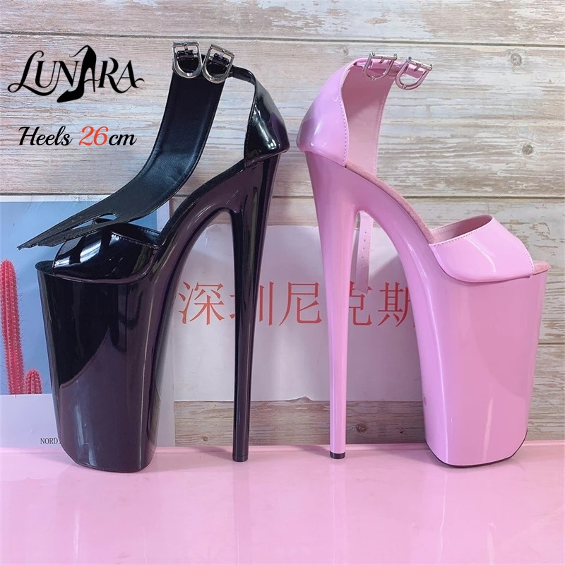 Różowe lakierowane sandały na  – Women'S Shoes Quality recenzja i cena
