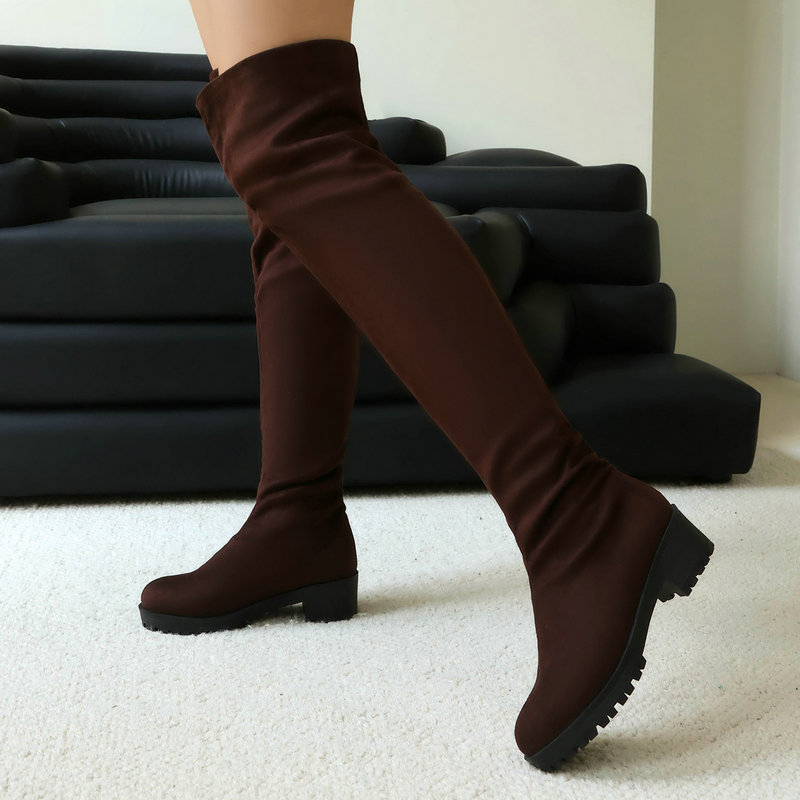 Damskie wsuwane buty z imitacj – Sock Boot Women recenzja i cena