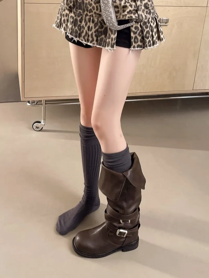 Damskie kozaki za kolano z okr – Knee High Boots Women recenzja i cena